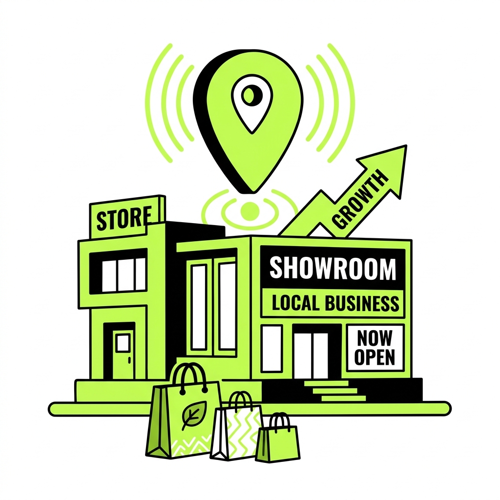 Showroom Traffic Illustration