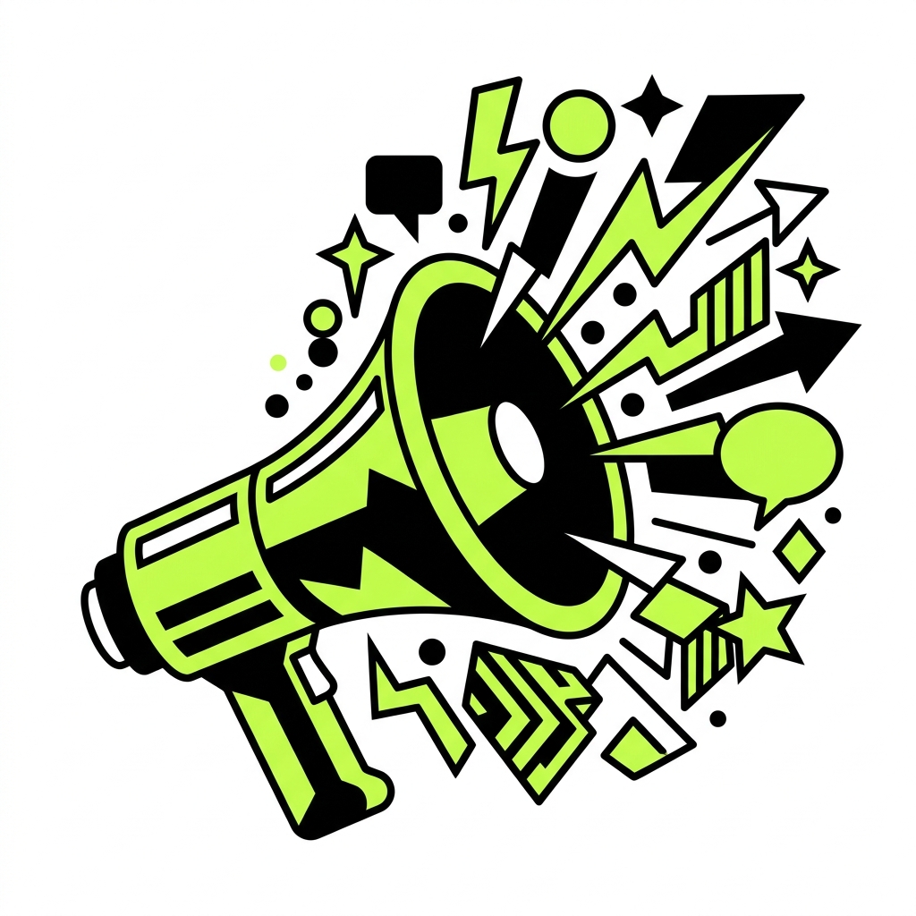 Digital Agency Marketing Illustration
